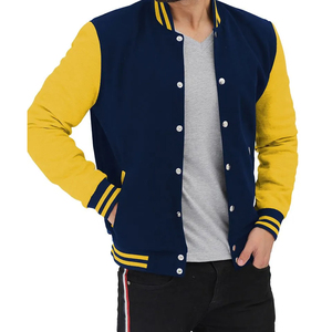 2026 Men's <b>Light</b> Weight Varsity <b>Jacket</b> Custom Letterman Varsity Oversized <b>Jackets</b> For Men - Product Image 2