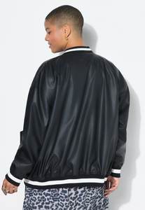 Veste de style universitaire tendance avec col rabattu, veste de baseball en chenille brodée pour homme, style streetwear - Product Image 6