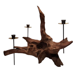 Driftwood Candle Holder Wedding Christmas Decoration Latest Design <b>Tealight</b> Tabletop Candle Holder Event Party - Product Image 1