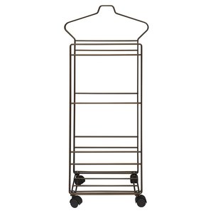 AMBROGIO valet stand (43x25x100cm) Metallic bronze 950BR - Product Image 2