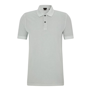 เสื้อโปโลผู้ชายแขนสั้นผ้าคอตตอนโพลีเอสเตอร์แห้งเร็วเสื้อผ้าแนวสตรีทแบบลำลองสำหรับ2025 - Product Image 3