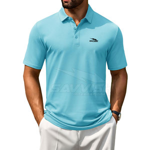 Polo T-shirt pour homme, style unique, sur mesure, de bonne qualité, impression de logo personnalisée, manches courtes - Product Image 1
