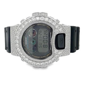 นาฬิกาควอตซ์สแตนเลสสตีลประดับเพชรโมอิสซาไนต์สำหรับผู้ชาย ขายดี งานฝีมือคุณภาพสูง ดีไซน์หรูหรา ระยิบระยับ ของขวัญที่สมบูรณ์แบบ - Product Image 2