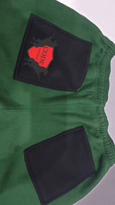 Pantalones cortos de lana para hombre recién llegados con bolsillos cargo, pantalones cortos estilo Hip Hop elegantes hechos a medida por código textil - Product Image 6