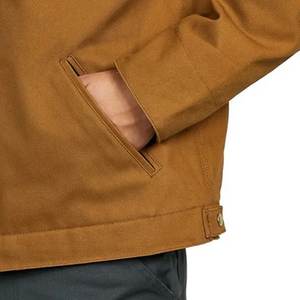 Blouson bombardier d'hiver personnalisé OEM pour hommes style High Street veste en toile à la mode nouvelle arrivée pour homme - Product Image 6