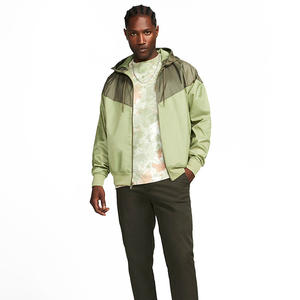 Custom Men's Polyester Reflective <b>Windbreaker</b> Jackets Vintage Retro Waterproof <b>Beach</b> <b>Windbreaker</b> Winter Jacket - Product Image 6