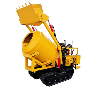 Bétonnière autochargeante Diesel Crawler 500L de petite taille - Product Image 2