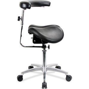 เก้าอี้ทรงอานคู่พร้อมดีไซน์ที่วางแขนที่ได้รับสิทธิบัตร - Product Image 2