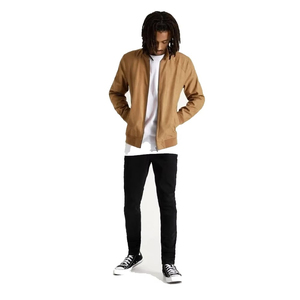 Blouson bombardier personnalisé de haute qualité pour hommes vente en gros veste de Offre Spéciale réversible à col montant et décoration de poche style nouveau design - Product Image 3