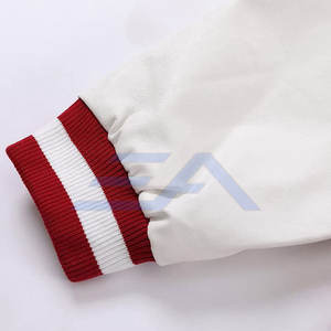 Chaqueta Universitaria de Invierno para Hombre de Alta Calidad con Diseño Moderno, Transpirable, Ecológica, de Algodón y Lana, Cuello Alto, Logotipo Frontal - Product Image 4