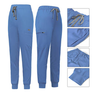 Meilleur Prix Nouveau Modèle Ensembles de Blouses Médicales Unisexe Personnalisables en Mélange de Coton de Haute Qualité – Uniformes d'Hôpital en Stock - Product Image 3