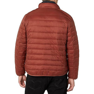 Premium Quality Custom Puffer <b>Jacket</b> <b>Men</b> 2025 Waterproof Insulated Lightweight Winter Outerwear OEM Bulk Wholesale - Product Image 4