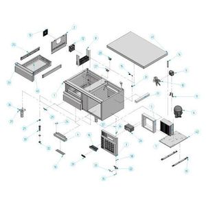 Base de Chef Professionnelle PREMIUM PLUS - -2 à +8°C - 1000mm - 2 Tiroirs - 2x GN 1/1 - 100L - Product Image 5