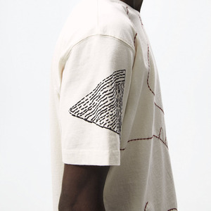 New Heavy <b>Weight</b> Plain <b>Blank</b> Cotton Blend T Shirt Manufacturers Wholesale Short Sleeve Microfiber T-Shirts Plus Size - Product Image 3