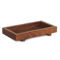 Boîte à épices multifonction artisanale en bois écologique avec couvercle rabattable, plateau et cuillère – Organisateur de rangement de cuisine de luxe pour table