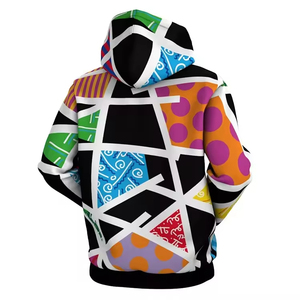 Vêtements d'extérieur unisexes, sweats à capuche en sublimation, 100% coton, impression de haute qualité, anti-froissement, léger, tendance - Product Image 2