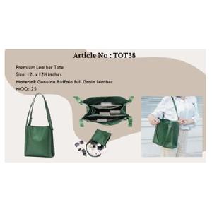 2025, nuevo diseño personalizado, bolsos de cuero de grano completo de búfalo genuino de lujo para mujer, estilo de moda clásico sólido, moda Popular - Product Image 1