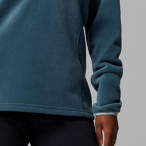 Sweat-shirt pour femmes tendance de style streetwear à manches longues avec col boutonné et logo personnalisé pour les acheteurs en gros, vêtements décontractés à prix avantageux - Product Image 4