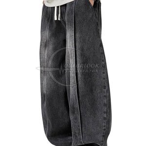 Best Quality 2025 Wide Leg Pants Custom Color New Design Design Men High Quality Fashion Pants For Men - Product Image 4