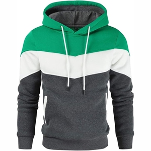 Venta al por mayor de alta calidad personalizado impreso cremallera-up a prueba de viento ecológico para Hombre Sudaderas con capucha de gran tamaño de poliéster/Tela de nylon sólido - Product Image 2
