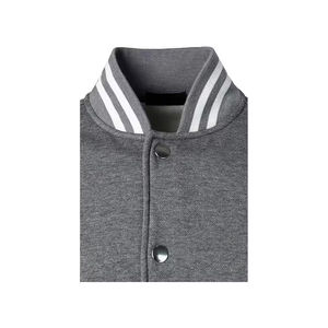 Veste universitaire décontractée confortable pour homme, fermeture éclair sur le devant, logo personnalisé, couleurs et tailles personnalisées, respirante, séchage rapide, service OEM pour l'hiver - Product Image 4