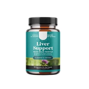 Natural Herbal <b>Liver</b> Support Capsules for Daily Cleanse <b>Detox</b> Repair Digestion Energy and Wellness <b>Supplement</b> for Adults - Product Image 4