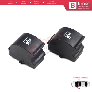 BDP134-1 2 Pieces <b>Window</b> Switch Repair Button <b>Cover</b> 735417033 for - Product Image 3