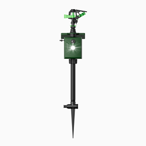 Repelente de animales al aire libre ecológico Sensor de movimiento PIR solar con rociador de agua de 360 ° para ahuyentar a las plagas - Product Image 2