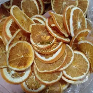 100% pur naturel séché Citrus sinensis fruits déshydratés tranches d'orange pour le thé