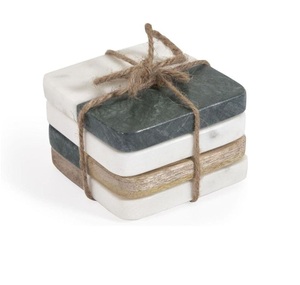 Marble and Wooden and Coaster Wood Stand Hot <b>Sale</b> Products Coffee <b>Tea</b> Kitchen Table Cup Mats & Pads <b>Sale</b> - Product Image 5