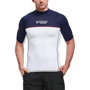 Rash Guard Customized High Quality Short Sleeve for <b>Men</b> Rash Guard Custom <b>Swim</b> Shirt Full Sleeve Quick Dry - Product Image 6