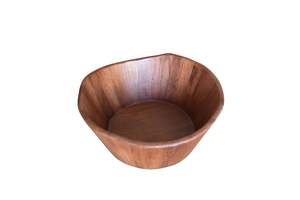 Cuencos de madera decorativos desechables de alta calidad, exhibición de mesa de desayuno de frutas para cocinas, juego de cuencos naturales - Product Image 6