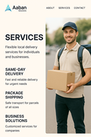 Mensajería o Entrega personalizada Desarrollos de sitios web Expertos en Web indios calificados Construyendo una presencia en línea simple y efectiva