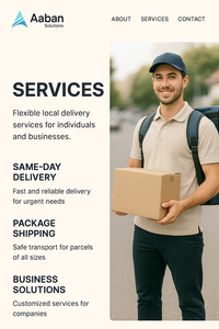 Mensajería o Entrega personalizada Desarrollos de sitios web Expertos en Web indios calificados Construyendo una presencia en línea simple y efectiva - Product Image 6