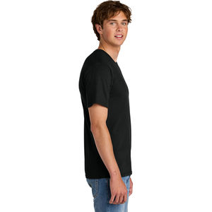 T-shirt en coton pour homme de qualité supérieure, confortable, décontracté, variété de couleurs, design personnalisable, vente en gros disponible - Product Image 4