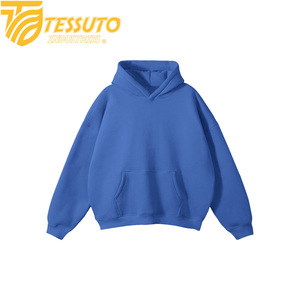 Sweat à capuche unisexe personnalisable, coupe classique, 100% coton molletonné, broderie, impression de logo cool, technique de tissage en relief, uni, automne - Product Image 1