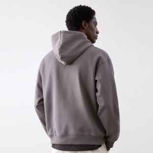 Sudadera con Capucha Extra Grande de Alta Calidad para Hombre, con Logotipo Personalizado, 100% Algodón Tejido, Ecológica, 430 g/m², Sólida, con Bolsillo, para Invierno - Product Image 3