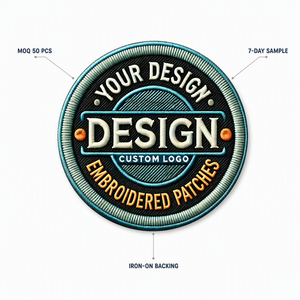 Customized 3D Iron-On Embroidered <strong>Patches</strong> with Logo Hook Loop Sew <strong>Backpacks</strong> Personalized <strong>Patch</strong> Collection - Product Image 4