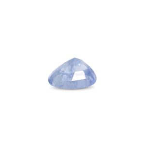 Zafiro Azul de 2.85 Quilates, Gema Natural Facetada de Corte Ovalado, Diámetro del Orificio de 1 mm, Forma de Pera, Disponible en Ónix, Ópalo y Aguamarina - Product Image 2