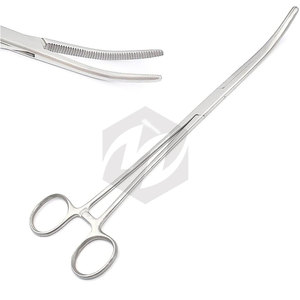 Pean Forceps, instrumentos médicos quirúrgicos de grado alemán curvos de 7,25 pulgadas, vasos sanguíneos de tejido de sujeción de acero inoxidable de alta calidad - Product Image 1