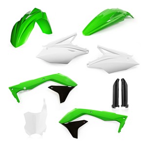 Acerbis Full Plastic <b>Kit</b> for Kawasaki Including Motorcycle Fenders - Product Image 1