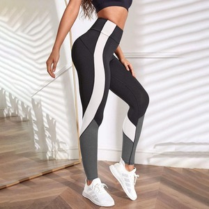 Leggings taille haute pour femmes, pantalon de yoga pour le contrôle du ventre, pour l'entraînement, la course à pied, leggings de sport pour femmes, grande taille - Product Image 5