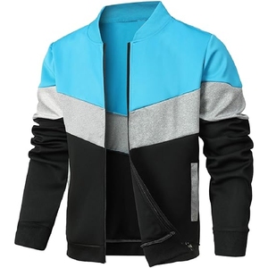 Vestes d'hiver de baseball de haute qualité pour hommes Veste enduite brodée avec logo avant directement du fabricant - Product Image 2
