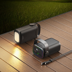 ที่ชาร์จแบตเตอรี่แบบพกพา Pd 100W 30000mAh ไฟฉาย LED 3พอร์ตพร้อมที่จับสำหรับการตั้งแคมป์ - Product Image 3