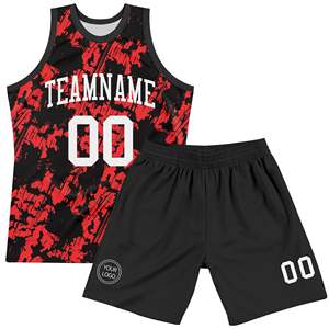 Usine directe, nouvelle mode, vente en gros, uniforme de basket-ball pour hommes, sublimation personnalisée, respirant, léger, ensemble d'entraînement, logo personnalisé - Product Image 1