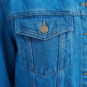 Veste en jean à manches longues avec strass, couleur personnalisée, nouvelle collection, prix d'usine, design personnalisé, mode féminine, élégante - Product Image 5