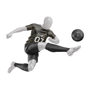Uniformes de Equipo de Juego para Hombre, Ropa Deportiva de Fútbol para Niños, Camiseta de Fútbol de Manga Corta para Entrenamiento - Product Image 2