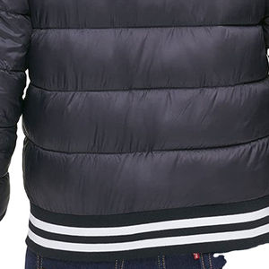 Venta al por mayor en línea hombres invierno al aire libre cómodo moda OEM hombres abajo algodón Puffer chaquetas béisbol cremallera chaqueta hombres invierno - Product Image 5