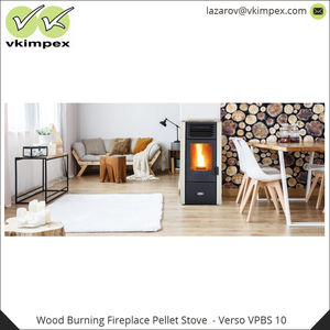 Poêle à granulés de cheminée à bois de haute Performance, capacité de chauffage de pièce de 210 m3 avec gaine d'air de bulgarie - Product Image 4