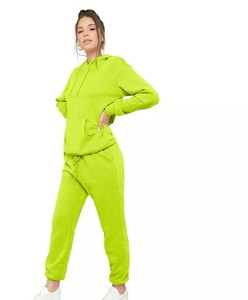 Conjunto Deportivo de 2 Piezas para Mujer, Cuello Camisero, Transpirable, para Correr y Uso Casual, 65% Algodón + 35% Poliéster, Alta Calidad - Product Image 2